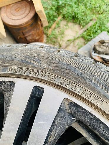 авто диска: BMW E34 E38 E39 E53 225/45/R18. 2 варки есть подходит Комплект колес — 2