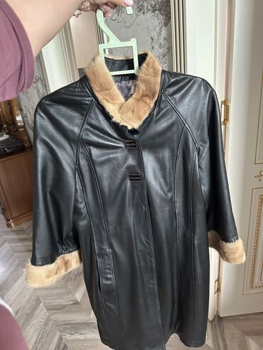 Рубашки и блузы: Пальто, 2XL (EU 44), цвет - Черный