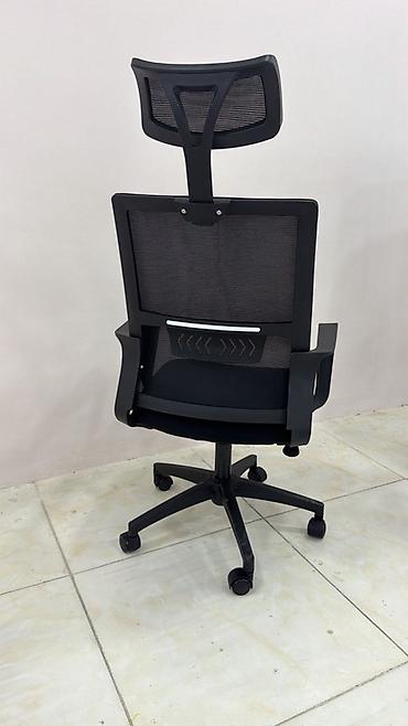 Ofis mebeli: Yeni, Təkərli, Qolları tənzimlənmir, Parça — 3