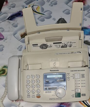 телефон факс: " Panasonic KX-FP85BX" . Хорошем состоянии. Фсе функции работает