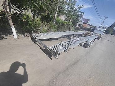 буксир: Прицеп, Special trailer, Сar carrier trailer, 7 т, Б/у — 4