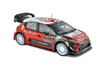 odece: 🏁 Citroën C3 WRC 2017 – Official Presentation Version – Norev (1:18) — 1