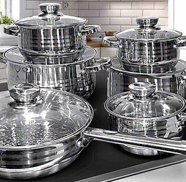 lidl pult: 🇨🇭Dizajnerski set extra teškog Švajcarskog ®Excellent Line INOX — 1