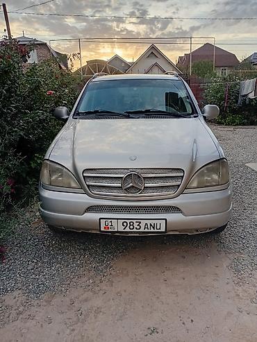 полный комплектация: Mercedes-Benz ML (W163) — интерьер и оснащение - Салон из черной — 8