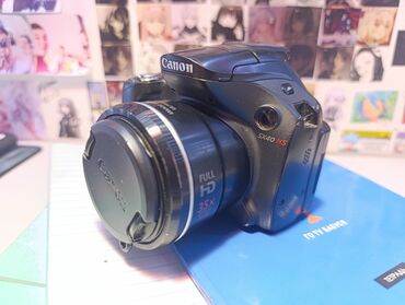 видио регистраторы: Фотоаппарат, Canon SX40HS, зум 140х экран можно двигать, 11 режимов