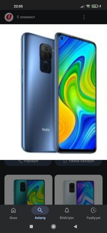 redmi not 7 ikinci el: Redmi Note 9, 128 ГБ, цвет - Синий, Две SIM карты