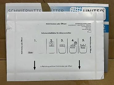 test trake za secer cena: United Office podmazujući listovi za seckalice dokumenata – pakovanje — 3