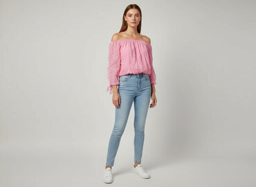 sukienki dla druhen pudrowy róż: Women`s dress, size L