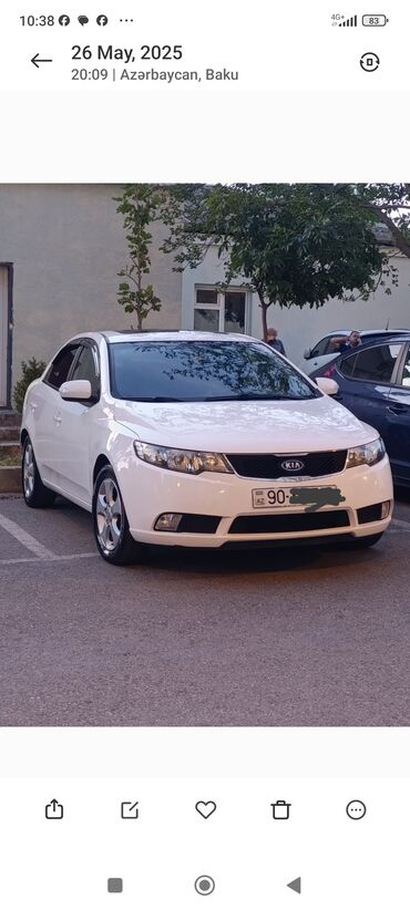Avtomobil alışı: Kia Cerato: 1.6 l | 2010 il Sedan
