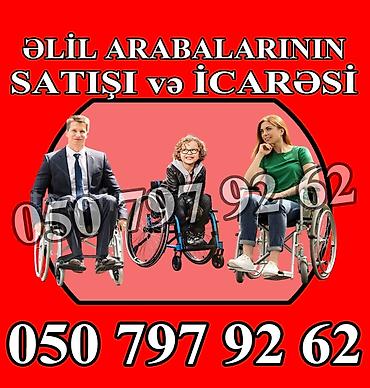 avtomobil icaresi: Xüsusi ehtiyaclı şəxslər üçün əlil arabalarının satışı və icarəsi. - — 1