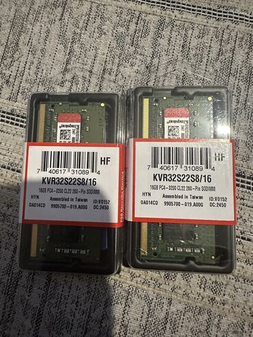 блоки питания для ноутбуков fujitsu: Оперативная память, Новый, Kingston, 32 ГБ, DDR4, 3200 МГц, Для ноутбука