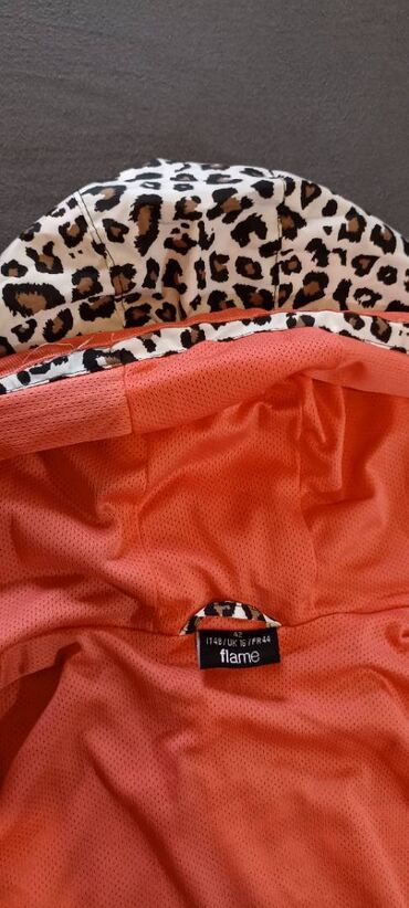 Jakne za prelazni period: Ženska lagana atraktivna jakna duks sa leopard printom i kapuljačom - — 3