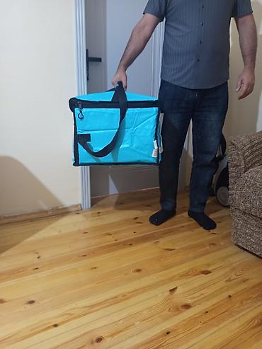 volt çantası: İzotermal çatdırılma çantası – mavi - Ölçü: təxmini kvadrat, həcmi — 1