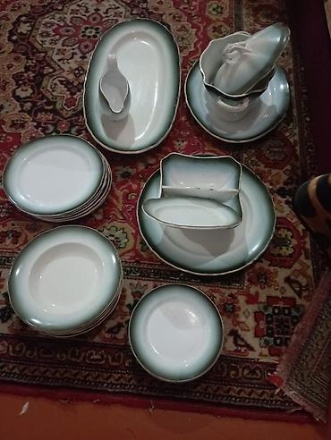 Nahar dəsti, rəng - Yaşıl, Farfor, 6 nəfərlik, Rusiya lalafo.az -da Nahar dəsti, rəng - Yaşıl, Farfor, 6 nəfərlik, Rusiya