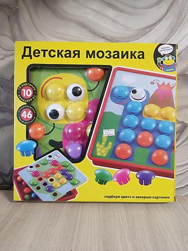 мозаики: Игрушка мозаика крупная с картинками для маленьких — 1