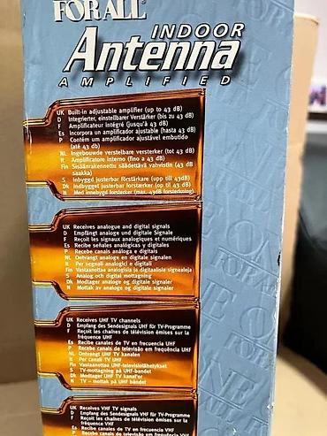 Aksesoari za TV i video: ONE FOR ALL pojačana sobna antena - Model: ONE FOR ALL Indoor Antenna — 10