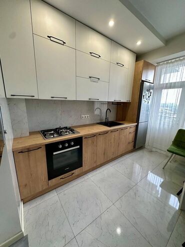 1 комнатная квартира на продажу: 1 бөлмө, 38 кв. м, Элитка, 12 кабат, Евроремонт