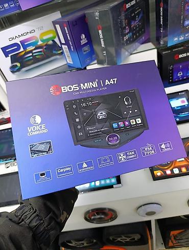 red mini a8 android: Автомобильный мультимедийный плеер BOS-MINI A47 - Сенсорный экран — 4
