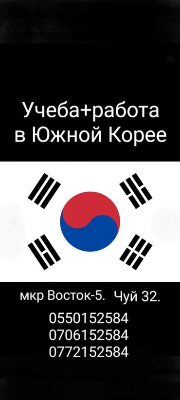 курсы русского: Тил курстары | Англис, Араб, Кытайча | Чоңдор үчүн, Балдар үчүн