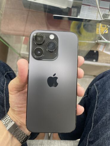 Apple iPhone: IPhone 14 Pro, Б/у, 128 ГБ, Space Gray, 82 %