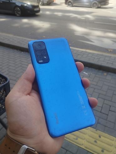xiaomi mix fold: Redmi Note 11, 128 GB, rəng - Göy, Face ID, Sənədlərlə, Zəmanət — 1