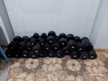 Ştanqlar və ştanq diskləri: Ştanq, Çəki: 6 kq — 13