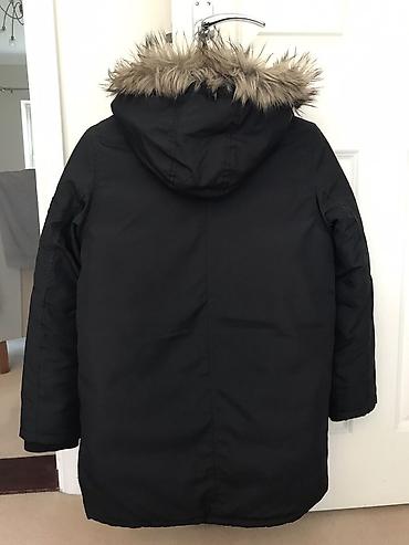 Верхняя одежда: Куртка парка на мальчика от H&M в отличном состоянии на рост 152 — 4