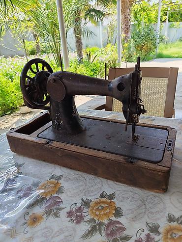 trade: Məhsul: Singer tikiş maşını (əl qolu ilə fırlanan, antik model) — 4