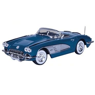 pizle: 🏁 Metalni auto 1:18 – 1958 CORVETTE (Motormax “Timeless Classics”) — 1