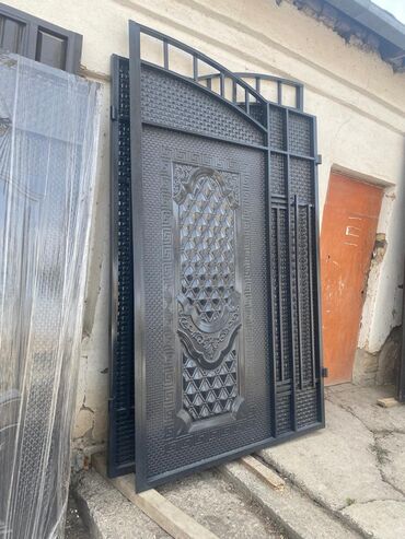 Откатные ворота: Металлические, Автоматические, Для частного дома, Для магазина, Для холодильника, С калиткой, Оптом, Новый, Бесплатная установка — 18