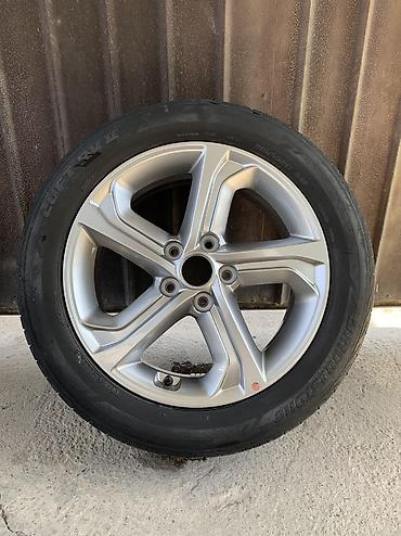 Колеса в сборе 215 / 55 / R 17, Лето, Новый, Запаска, Легковые, Литые, отверстий - 5