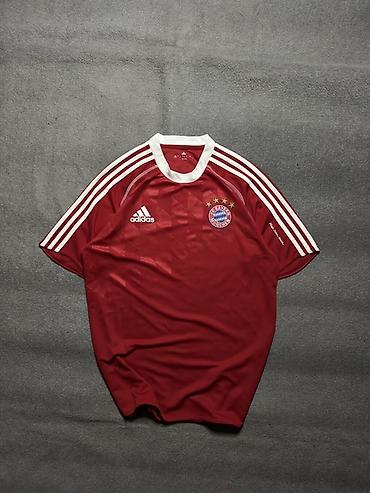 Futbolka, Adidas, M, rəng - Qırmızı