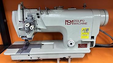 Тигүү цехтери үчүн жабдуулар: Промышленные швейные машины DULIPU MACHINE Двухстрочка с поворотом без — 1