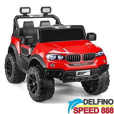 Dečiji električni automobili: Džip na akumulator Delfino SPEED 888 BM – crveni Šifra proizvoda — 1
