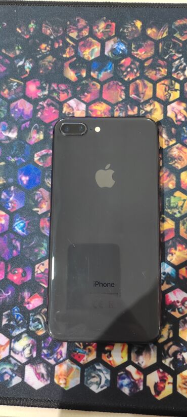 iphone 8 plus irsad electronics: IPhone 8 Plus, 64 GB, Black Titanium, Barmaq izi