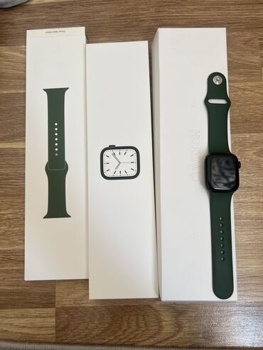 набор для суши: Продаю Apple watch series 7, 41mm В начале активно использовал потом