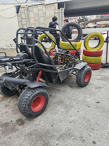 Kvadrosikllər: 2 nəfərlik off-road buggy (go-kart) Xüsusiyyətlər: - Boru karkaslı — 3
