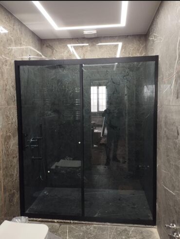 Duş kabinaları, arakəsmələr: Arakəsmə, Künc üçün — 12