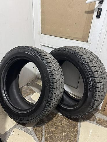 Шины 225 / 55 / R 17, Зима, Б/у, Пара, Легковые, Япония, Bridgestone