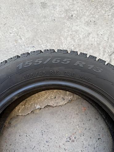 Шины: Шины 155 / 65 / R 13, Зима, Б/у, 1 шт, Легковые, Япония, Pirelli — 3