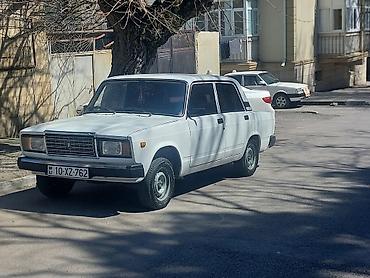 Продажа авто: VAZ 2107 sedan - Korpus: ağ rəng, 4 qapı, klassik “yeddilik” dizaynı — 2