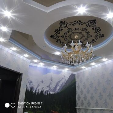 Натяжной потолок: Натяжной потолок Глянцевое, Матовое, 3D потолки Бесплатная консультация, Демонтаж, Бесплатный замер — 4