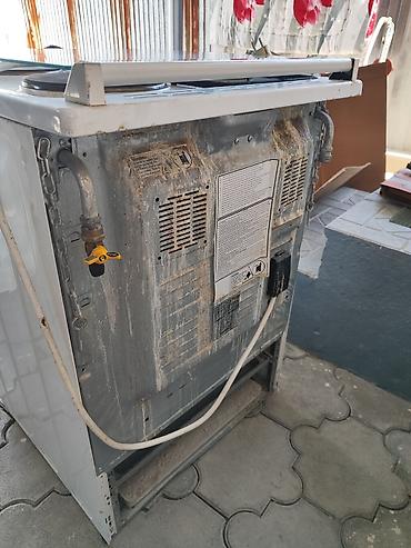 type 1: Газовая печь, Beko, Б/у, Встраиваемая, цвет - Белый, Полная оплата — 4
