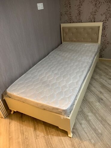 Çarpayılar: Yeni, Təknəfərlik çarpayı, Bazasız, Matras ilə, Siyirməsiz
