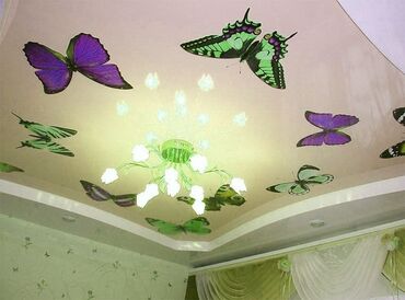 Натяжной потолок: Натяжной потолок Глянцевое, Матовое, 3D потолки — 5