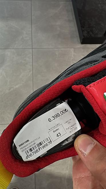 botinka 43: Yeni krossovka Puma firmasının yeni Ferrari seriyasıdır. Türkiyədən — 3