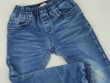 bluzka z dziurą na kciuk: Jeans, 10 years, 134/140, condition - Fair