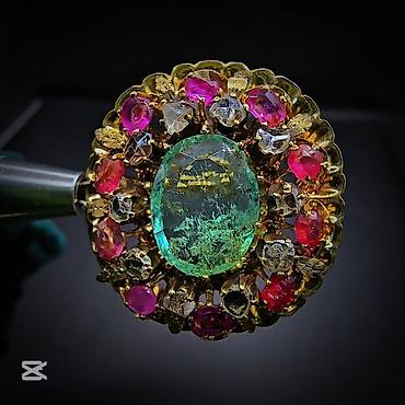 Kulon, Çəhrayı qızıl, 583 Əyar, Zümrüd, 4.01-5.00 Karat lalafo.az -da Kulon, Çəhrayı qızıl, 583 Əyar, Zümrüd, 4.01-5.00 Karat