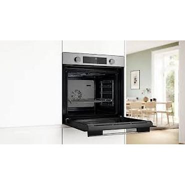 panel kamera: Bosch Series 4 HJA737BR0 quraşdırılan elektrik soba 76 litrlik geniş — 2