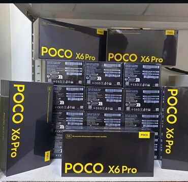 Poco: Poco X6, 512 GB, rəng - Qara, Zəmanət, Sensor, Face ID
